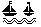 Voir le motif de grille de point de croix en taille relle: bateau,